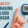 Image showing a person checking Diabetes